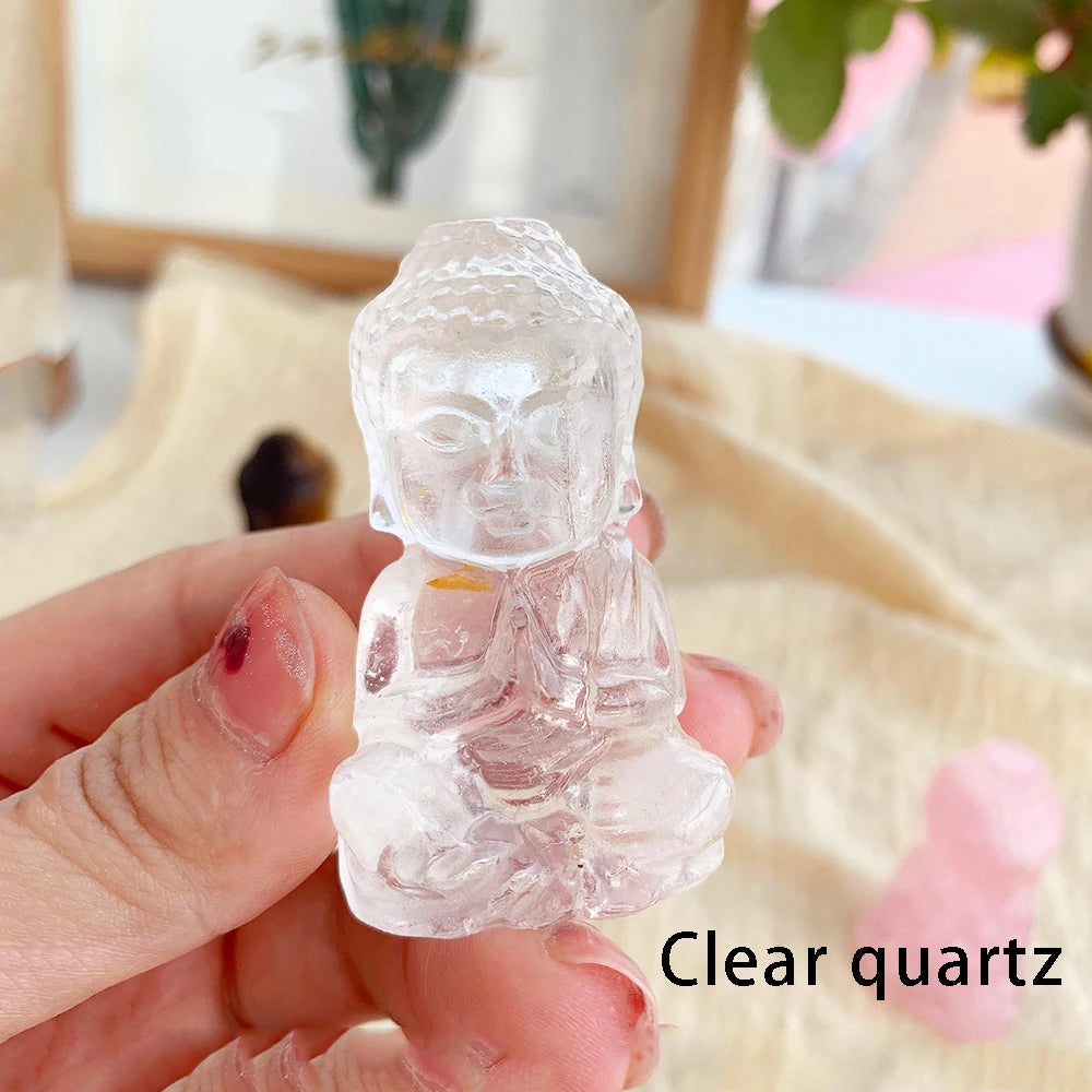 Crystal Baby Buddhas