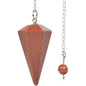 Natural Stone Quartz Pendulum Pendants