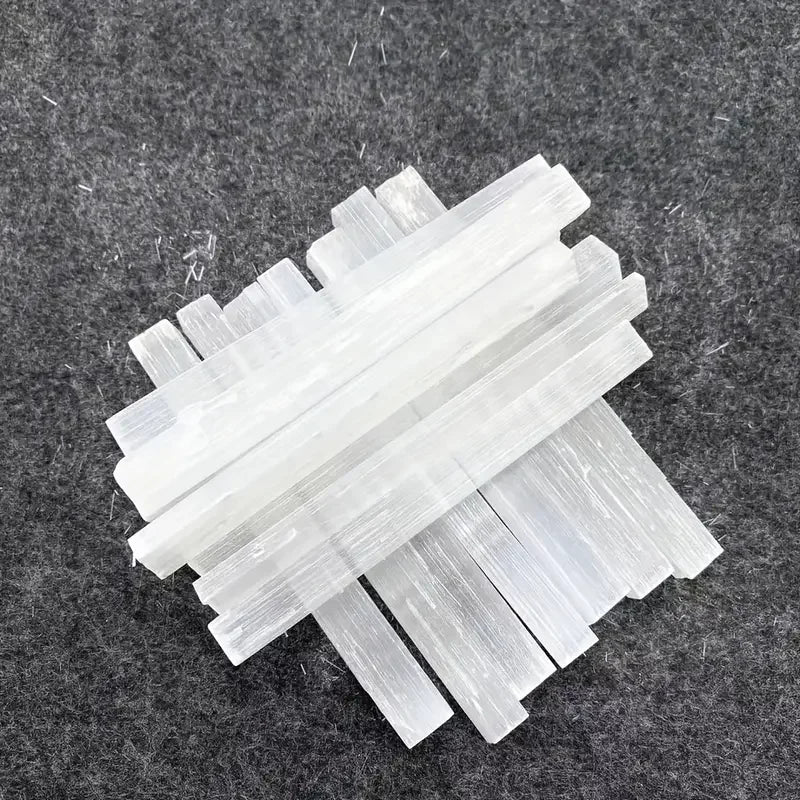 Natural Crystals Raw Selenite Stick