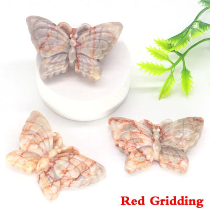 Butterfly Statue Quartz Stone - 1.9"