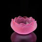 Glass Lotus Candle Holders