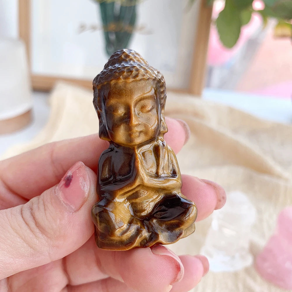 Crystal Baby Buddhas