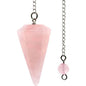 Natural Stone Quartz Pendulum Pendants