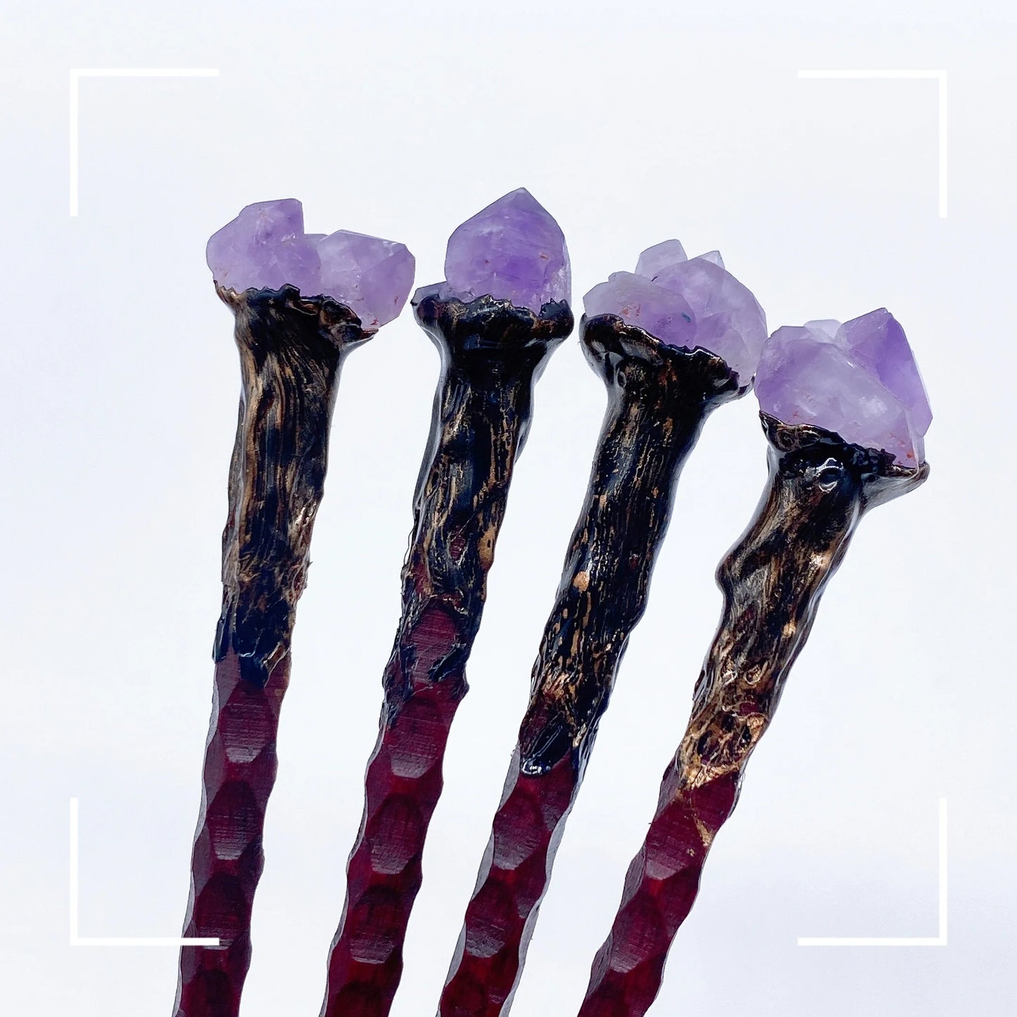 Amethyst Crystal Wand