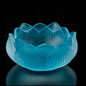 Glass Lotus Candle Holders