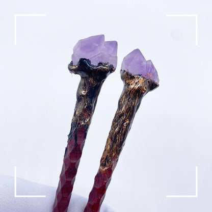 Amethyst Crystal Wand