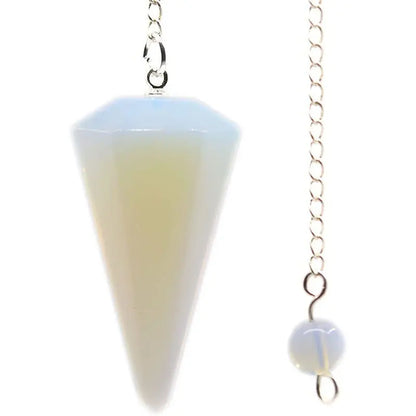 Natural Stone Quartz Pendulum Pendants