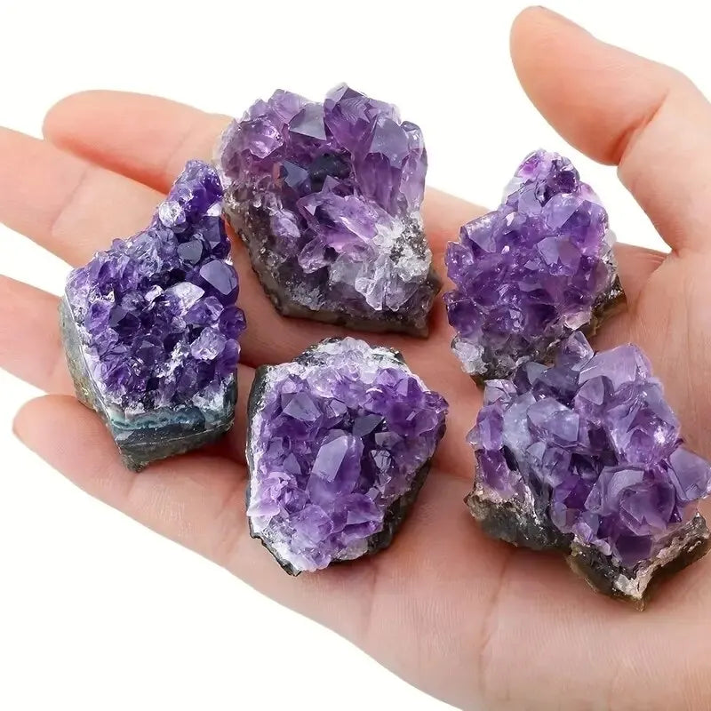 Natural Amethyst Stone - 2PCS