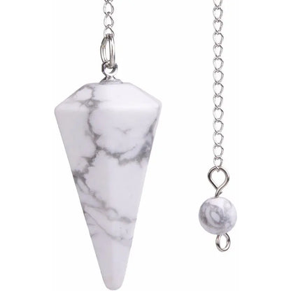 Natural Stone Quartz Pendulum Pendants